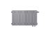 Биметаллический радиатор отопления Royal Thermo PianoForte 300 VDR80 8 секций Silver Satin