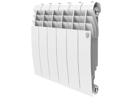 Биметаллический радиатор отопления Royal Thermo BiLiner 350 6 секций Bianco Traffico