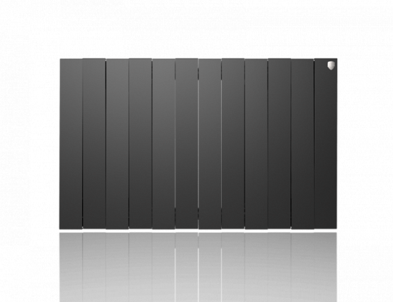 Биметаллический радиатор отопления Royal Thermo PianoForte 500 VD 12 секций Noir Sable