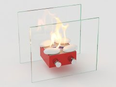 Настольный биокамин Lux Fire Токио S КН-0017S-03