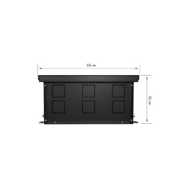 Внутрипольный конвектор Royal Thermo Atrium 150/300/900-DG-U-BL
