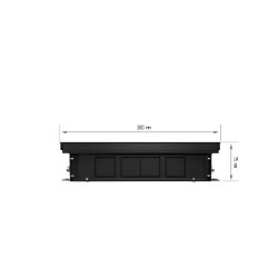 Внутрипольный конвектор Royal Thermo Atrium 75/300/2300-DG-U-LB