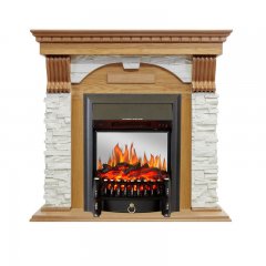 Каминокомплект Royal Flame Dublin с очагом Fobos FX M Black