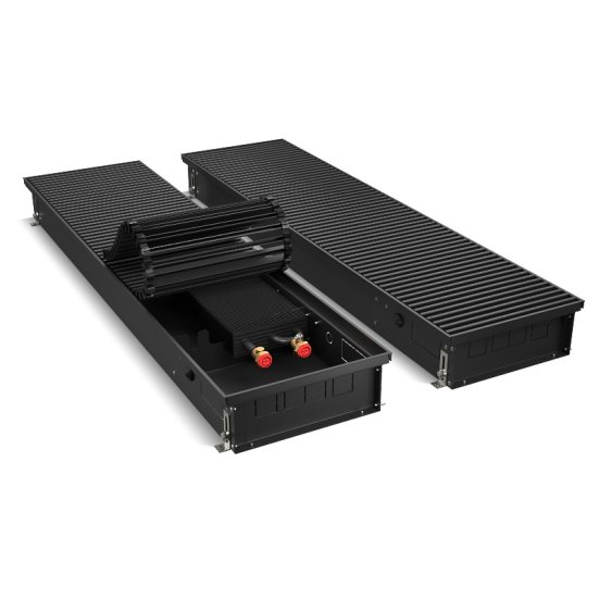 Внутрипольный конвектор Royal Thermo Atrium 110/300/1900-DG-U-BL