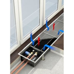 Внутрипольный конвектор VARMANN Ntherm 230.90.1600