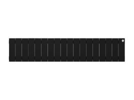 Биметаллический радиатор отопления Royal Thermo PianoForte 200 18 секций Noir Sable