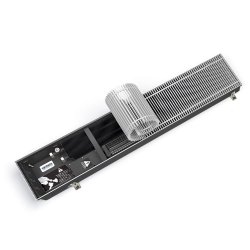 Внутрипольный конвектор Varmann Qtherm Q 230.110.800 RR U RAL9005