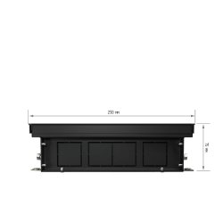 Внутрипольный конвектор Royal Thermo Atrium 75/250/1700-DG-U-LB