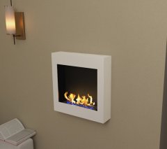 Биокамин настенный Zefire Orion Qube 600