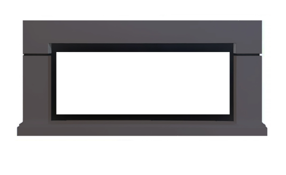 Портал Interflame Гранд под очаг FreeSpace 40 LED FX QZ графит